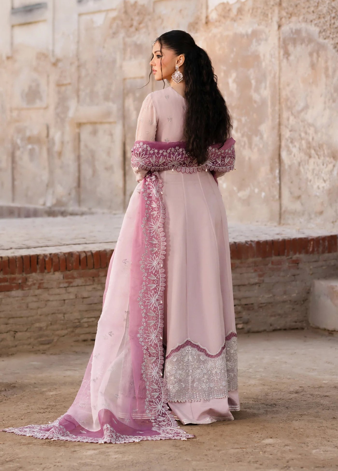 Xenia Formal Unstitched Luxury Chiffon Suits 3 Piece XE25FL Ayzal - Formals Collection