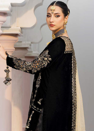 Andaz E Makhmal by Zebtan Unstitched Velvet ZB25 ZAM-10 - Festive Collection