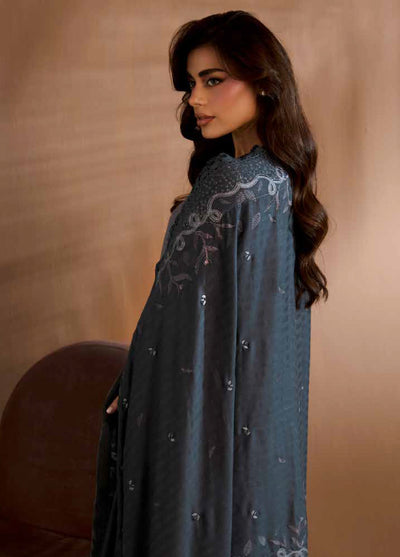 Sobia Nazir Unstitched Shawl Embroidered Khaddar 3 Piece SN25SW D-05 B - Winter Collection