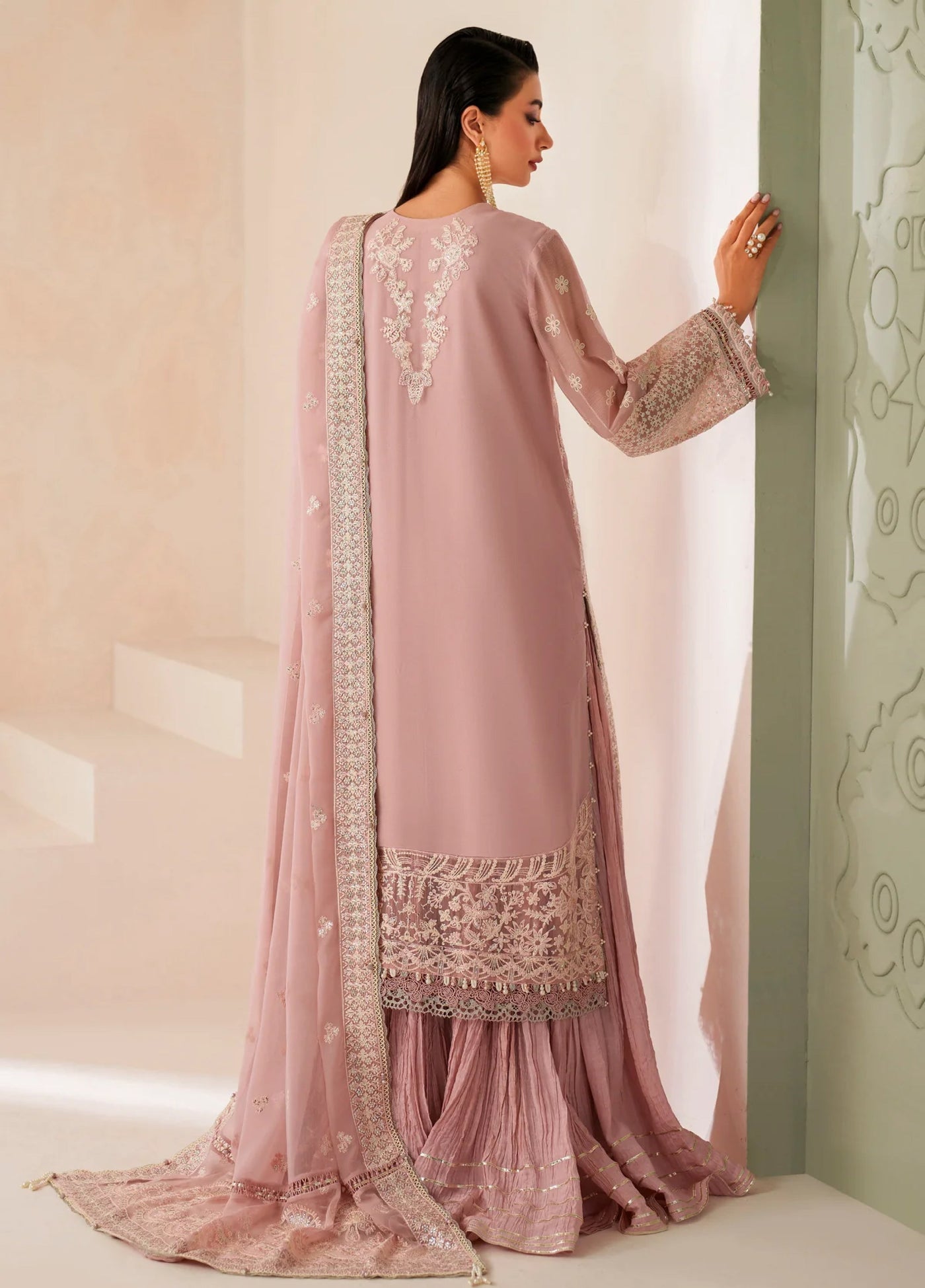 Xenia Formal Unstitched Luxury Chiffon Suits 3 Piece XE25FL Anira - Formals Collection