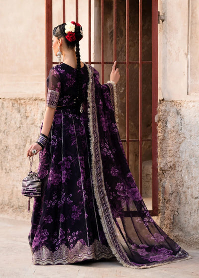 Xenia Formal Unstitched Luxury Chiffon Suits 3 Piece XE25FL Kesar - Formals Collection