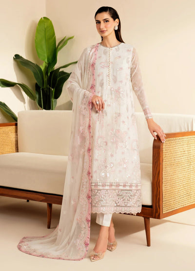 Xenia Formal Unstitched Luxury Chiffon Suits 3 Piece XE25FL Reve - Formals Collection