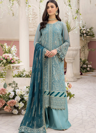 Xenia Formal Unstitched Luxury Chiffon Suits 3 Piece XE25FL Hayah - Formals Collection