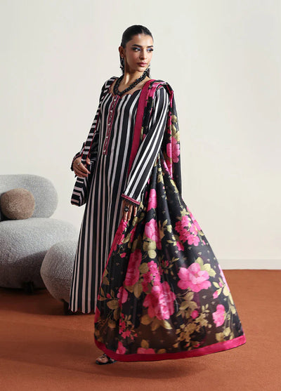 Basics by Gulaal Pret Embroidered Poly Lawn 3 Piece PL-05 Fleuron - Summer Collection