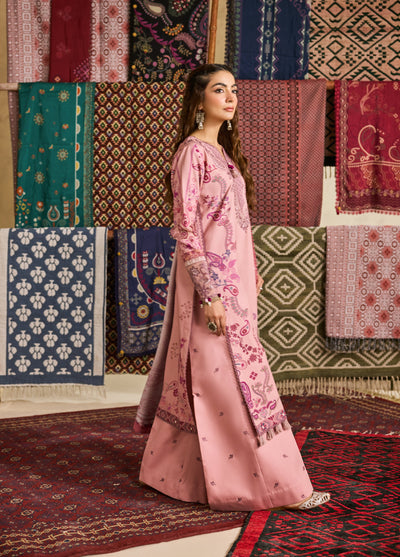 Zync by Florent One Nation Unstitched Khaddar Embroidered Suits 3 Piece FL25ON FL-9A - Casual Collection