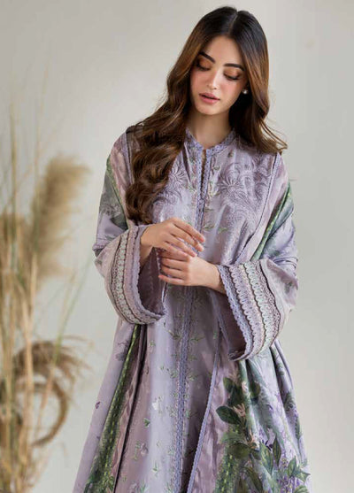 Sobia Nazir Winter Embroidered Khaddar Suits 3 Piece SN25WU D-07 B - Winter Collection