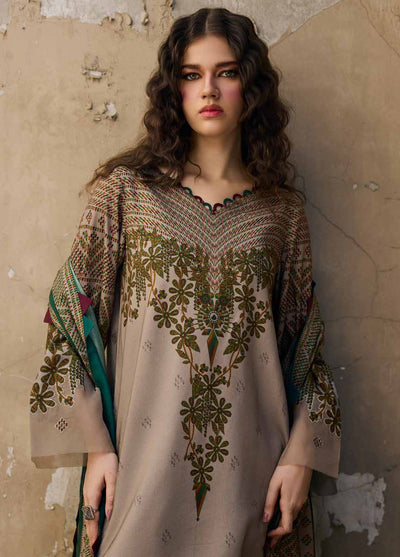 C Prints by Charizma Unstitched Linen Printed Suits 3 Piece CRZ25PL CPW5-19 - Winter Collection