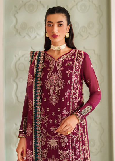 Xenia Formal Unstitched Luxury Chiffon Suits 3 Piece XE25FL Zeyara - Formals Collection
