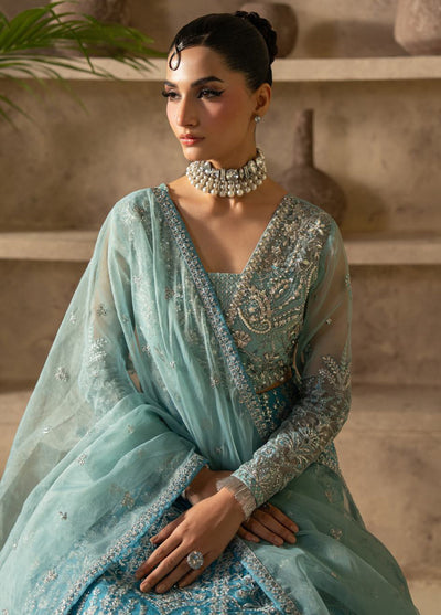 Azira by Gulaal Unstitched Luxury Embroidered Organza 3 piece GL25AF LFU-01 Elaria - Formals Collection