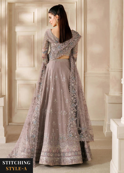 Chantelle by Baroque Unstitched Embroidered Silk 3 piece BQ25CF V14- D 04 - Formals Collection