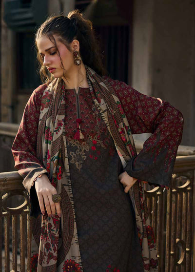 C Prints by Charizma Unstitched Linen Printed Suits 3 Piece CRZ25PL CPW5-21 - Winter Collection