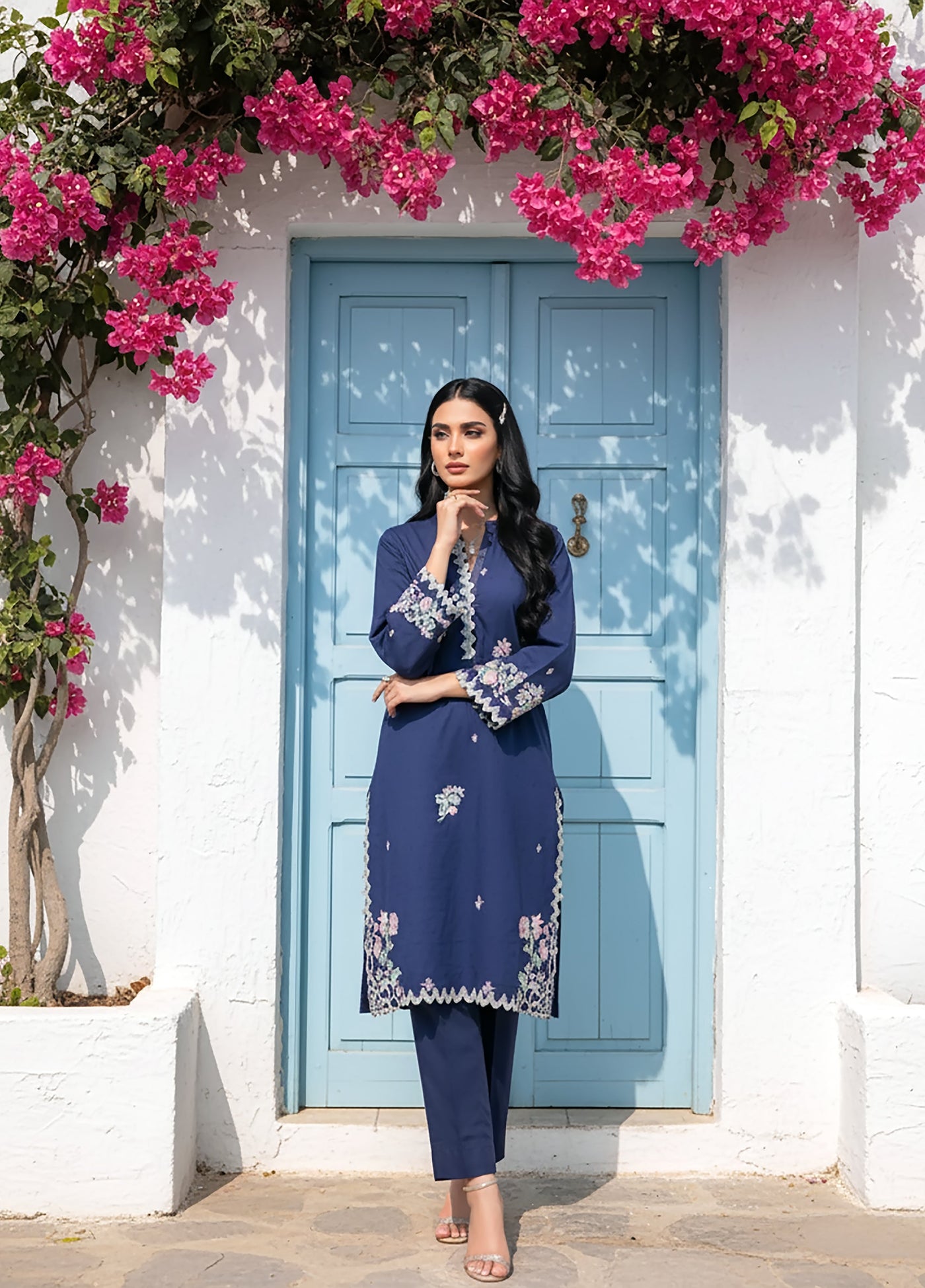 Lakhany Ready To Wear Embroidered Jacquard 1 Piece LG-IZ-0510-W-EMB-1P - Winter Collection