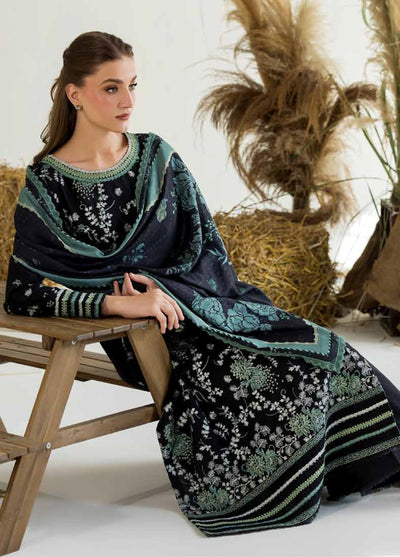 Sobia Nazir Winter Embroidered Karandi Suits 3 Piece SN25WU D-02 A - Winter Collection
