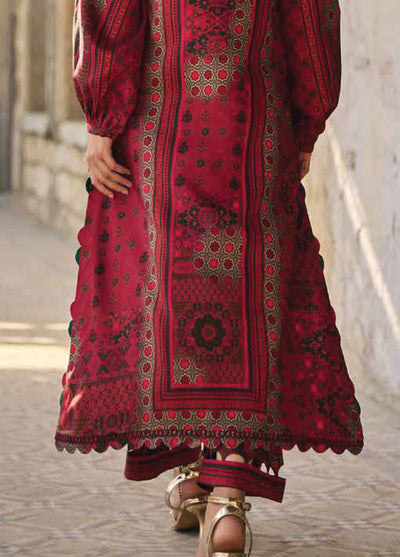 C Prints by Charizma Unstitched Linen Printed Suits 3 Piece CRZ25PL CPW5-23 - Winter Collection