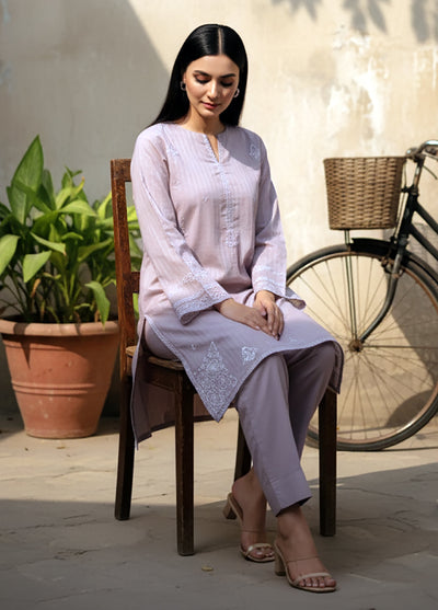 Lakhany Women Ready To Wear Embroidered 2 Piece Cambric LG-UB-0191-W-EMB-2P - Winter Collection