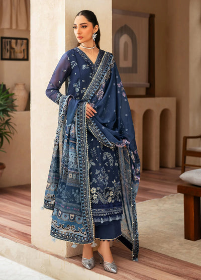 Xenia Formal Unstitched Luxury Chiffon Suits 3 Piece XE25FL Verena - Formals Collection