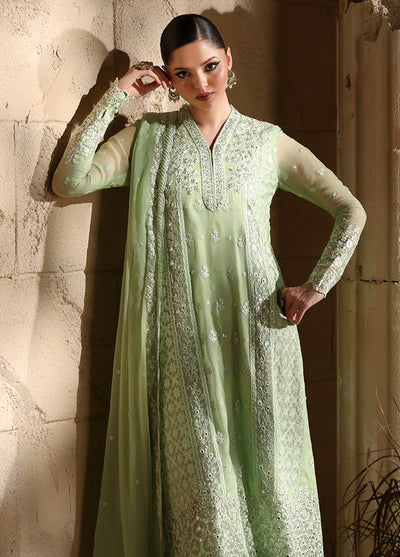 Luxe by Azure Unstitched Chiffon Embroidered Suits 3 Piece AZ25LF Elara - Festive Collection