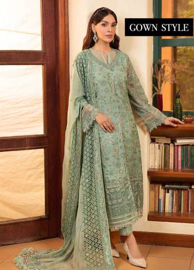 Xenia Formal Unstitched Luxury Chiffon Suits 3 Piece XE25FL Olga - Formals Collection