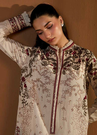 Sobia Nazir Unstitched Shawl Embroidered Khaddar 3 Piece SN25SW D-06 A - Winter Collection