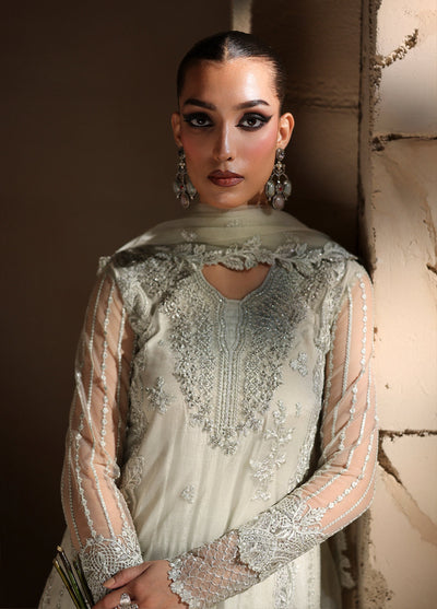 Luxe by Azure Unstitched Chiffon Embroidered Suits 3 Piece AZ25LF Elysian - Festive Collection