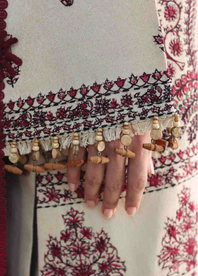 Amaris by Republic Womenswear Unstitched Luxury Shawl Karandi Embroidered Suits 3 Piece RW25AS D-2 - Winter Collection