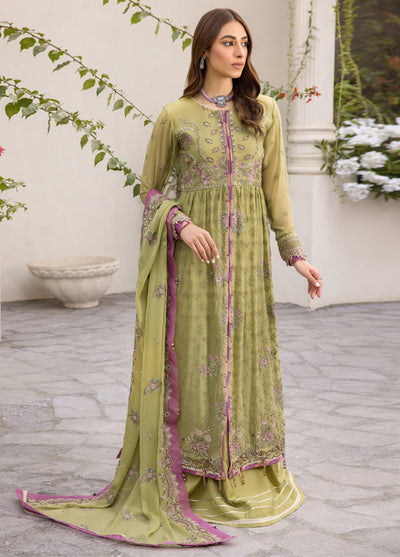 Xenia Formal Unstitched Luxury Chiffon Suits 3 Piece XE25FL Fuseelah - Formals Collection