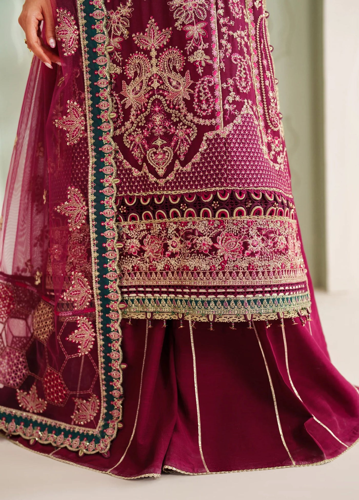 Xenia Formal Unstitched Luxury Chiffon Suits 3 Piece XE25FL Zeyara - Formals Collection