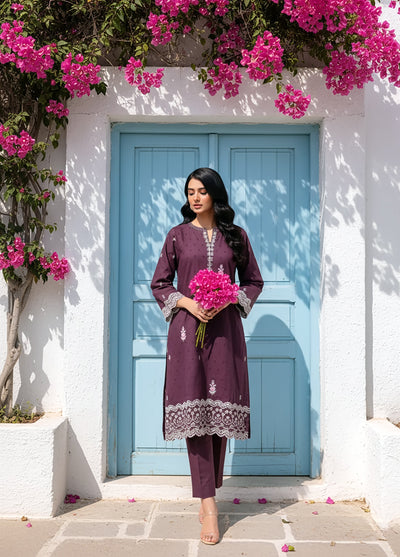 Lakhany Ready To Wear Embroidered Jacquard 1 Piece LG-IZ-0509-W-EMB-1P - Winter Collection