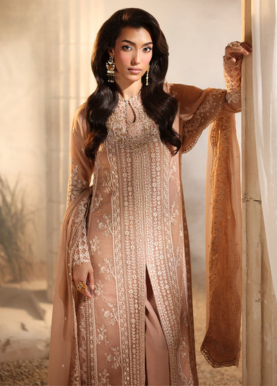 Luxe by Azure Unstitched Chiffon Embroidered Suits 3 Piece AZ25LF Lueur - Festive Collection