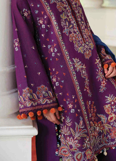 Amaris by Republic Womenswear Unstitched Luxury Shawl Khaddar Embroidered Suits 3 Piece RW25AS D-3 - Winter Collection