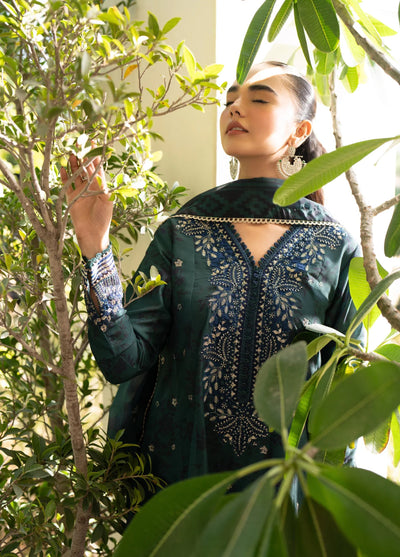 Xenia Formal Unstitched Luxury Raw Silk Suits 3 Piece XE25FL Ibshaam-A - Formals Collection