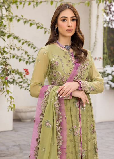 Xenia Formal Unstitched Luxury Chiffon Suits 3 Piece XE25FL Fuseelah - Formals Collection