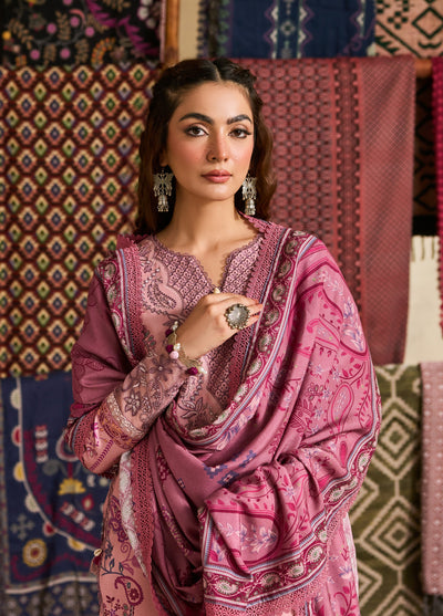 Zync by Florent One Nation Unstitched Khaddar Embroidered Suits 3 Piece FL25ON FL-9A - Casual Collection