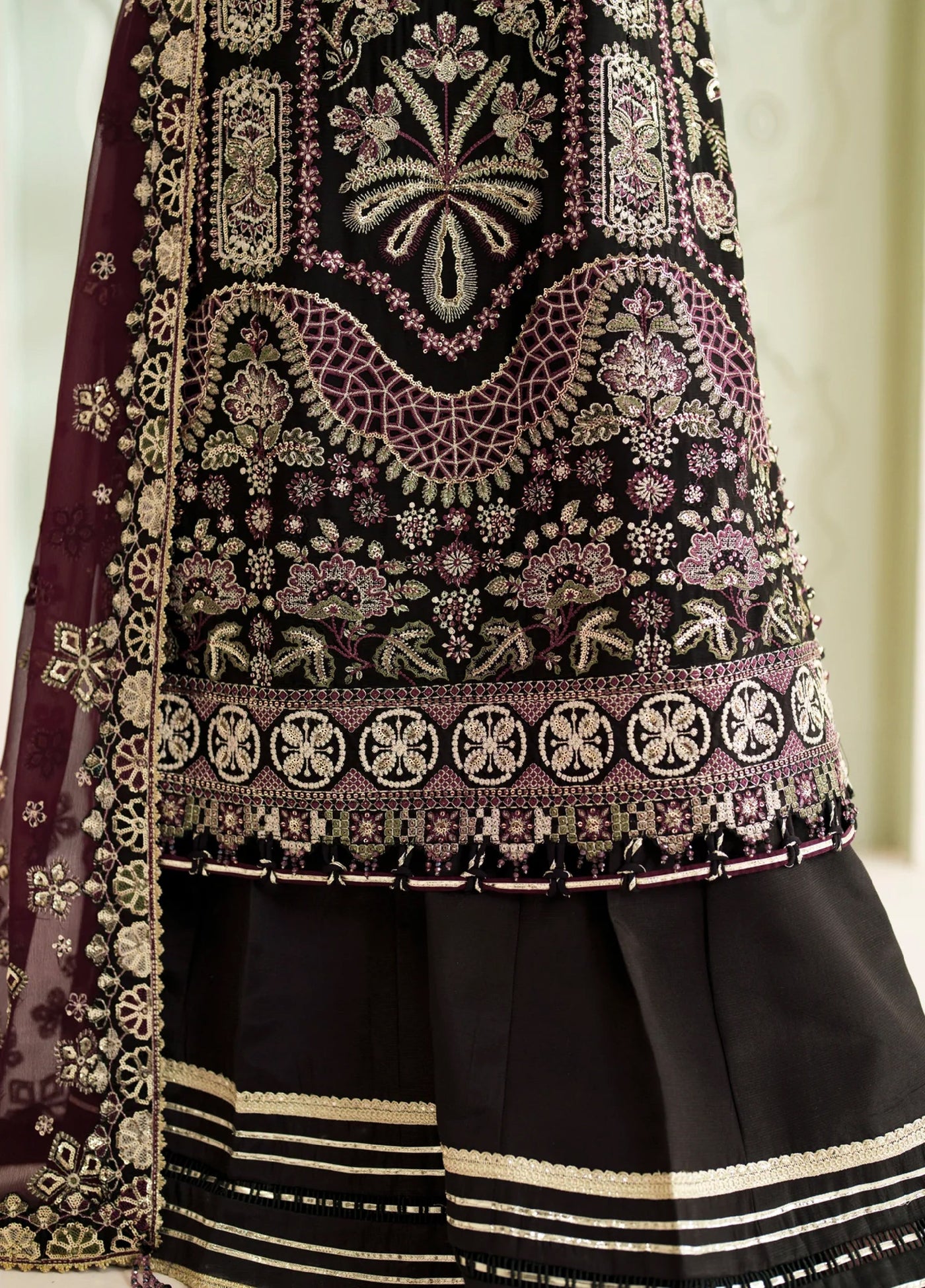 Xenia Formal Unstitched Luxury Chiffon Suits 3 Piece XE25FL Ayat - Formals Collection