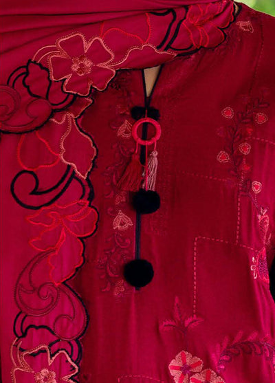 Symphony Hemline by Mushq Unstitched Karandi Embroidered 3 Piece MU25SK Darling Bloom - Winter Collection