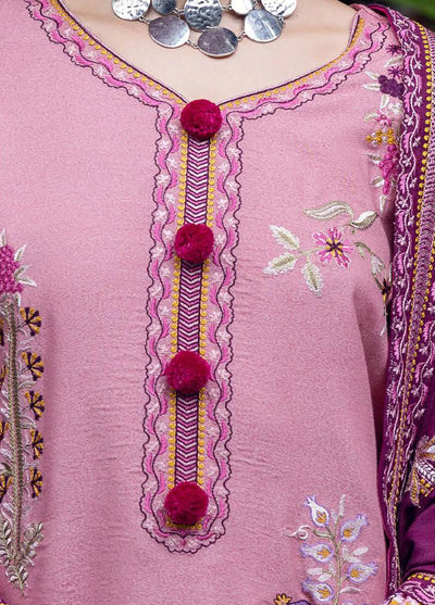 Symphony Hemline by Mushq Unstitched Karandi Embroidered 3 Piece MU25SK Opal Gleam - Winter Collection