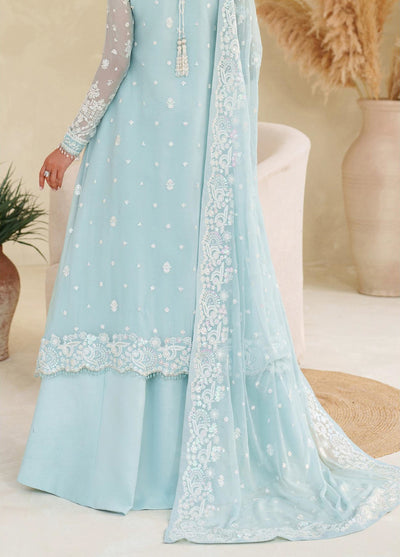 Meesa by Zarif Unstitched Chiffon Embroidered Suits 3 Piece ZAF25MF ZRF-ML-04 MUNAAR - Winter Collection