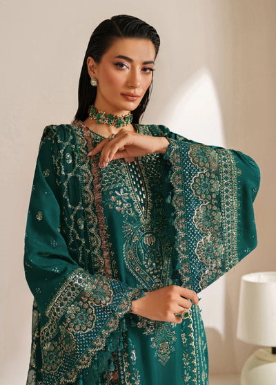 Xenia Formal Unstitched Luxury Raw Silk Suits 3 Piece XE25FL Seriya - Formals Collection