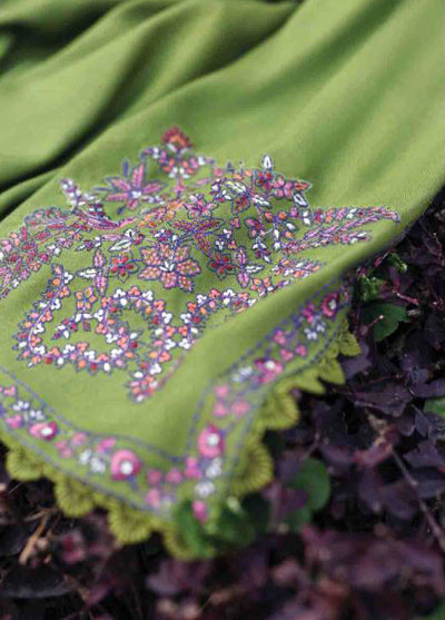 Amaris by Republic Womenswear Unstitched Luxury Shawl Khaddar Embroidered Suits 3 Piece RW25AS D-1 - Winter Collection