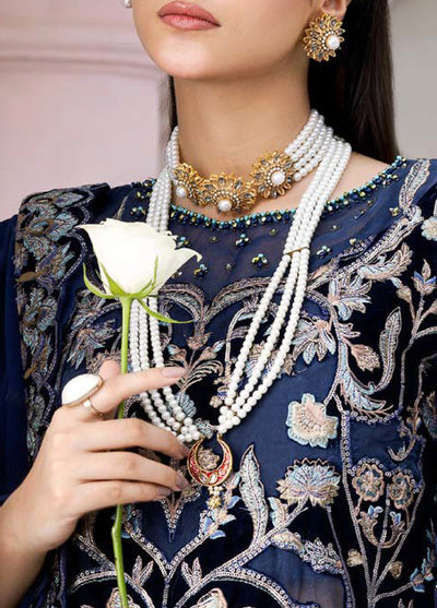 Andaz E Makhmal by Zebtan Unstitched Velvet ZB25 ZAM-01 - Festive Collection