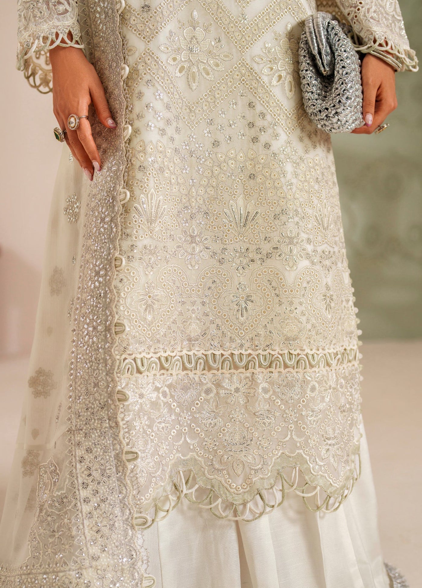 Xenia Formal Unstitched Luxury Chiffon Suits 3 Piece XE25FL Vareha - Formals Collection