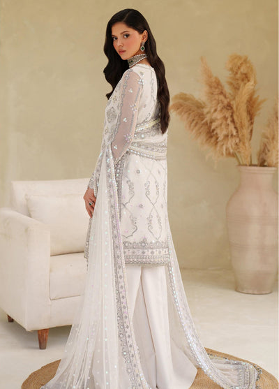 Meesa by Zarif Unstitched Net Embroidered Suits 3 Piece ZAF25MF ZRF-ML-01 MEEHAR - Winter Collection