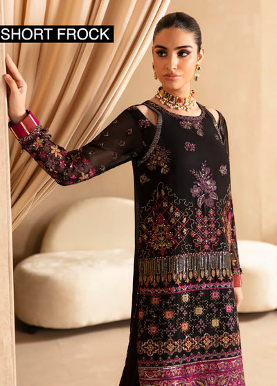 Xenia Formal Unstitched Luxury Chiffon Suits 3 Piece XE25FL Kaneel - Formals Collection