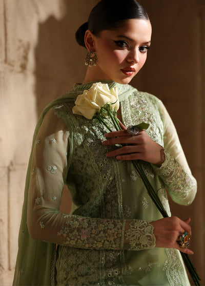 Luxe by Azure Unstitched Chiffon Embroidered Suits 3 Piece AZ25LF Elara - Festive Collection