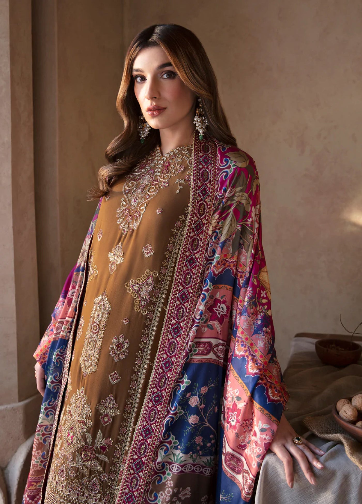 Xenia Formal Unstitched Luxury Chiffon Suits 3 Piece XE25FL Tuhi - Formals Collection