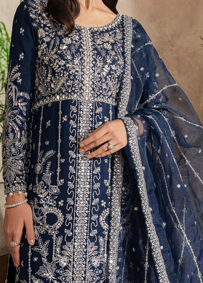 Azira by Gulaal Unstitched Luxury Embroidered Silk 3 peice GL25AF LFU-04 Nysira - Formals Collection