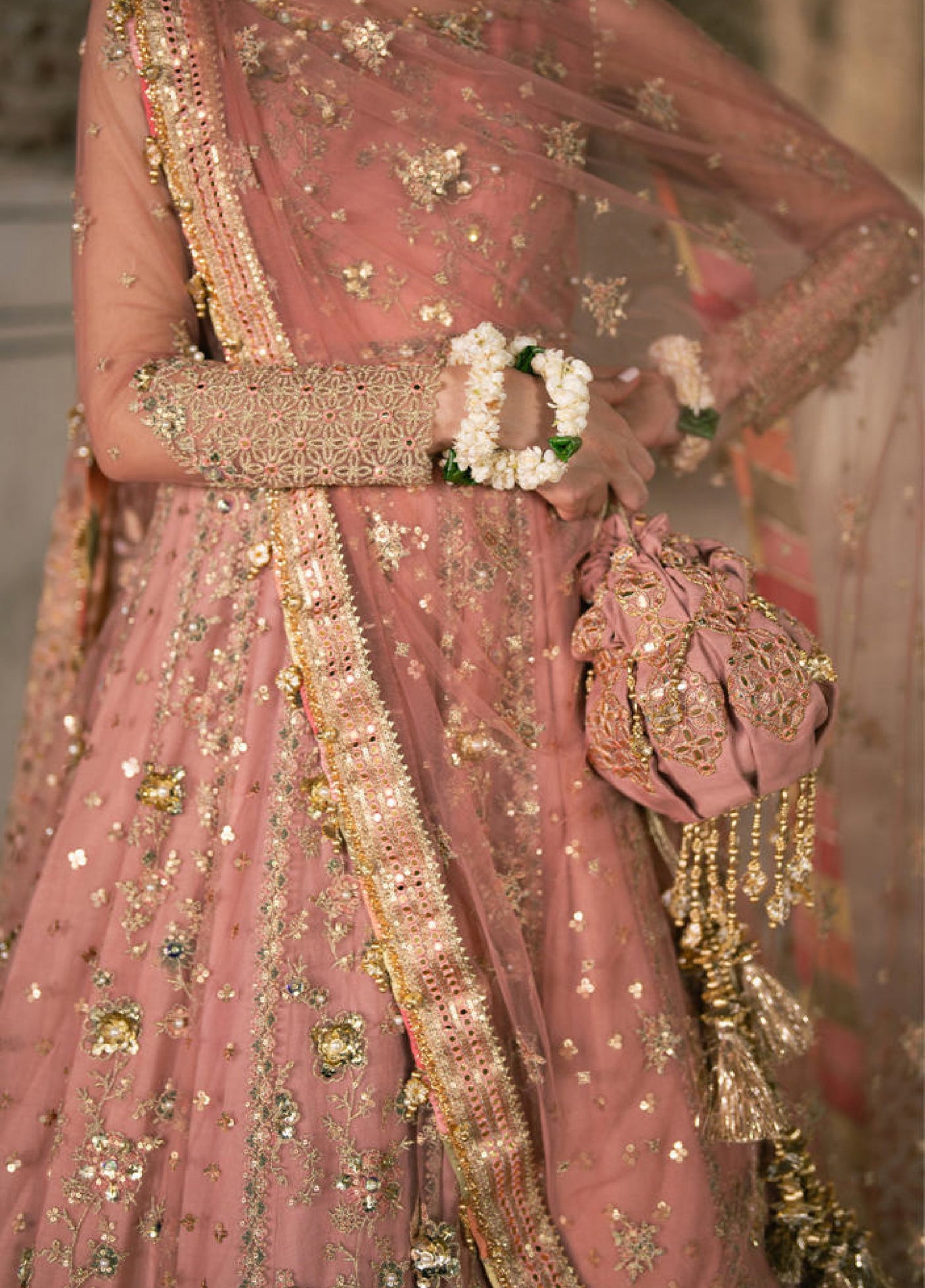 Zarlish Makhfi by Mohsin Naveed Ranjha Unstitched Embroidered Net Suits 3 Piece MNR25ZM Khusboo - Festive Collection