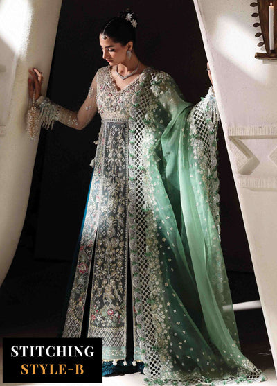 Lilianne by Republic Womenswear Embroidered Net Suits Unstitched 3 Piece RW25LW D-08 Miraelie - Formal Collection