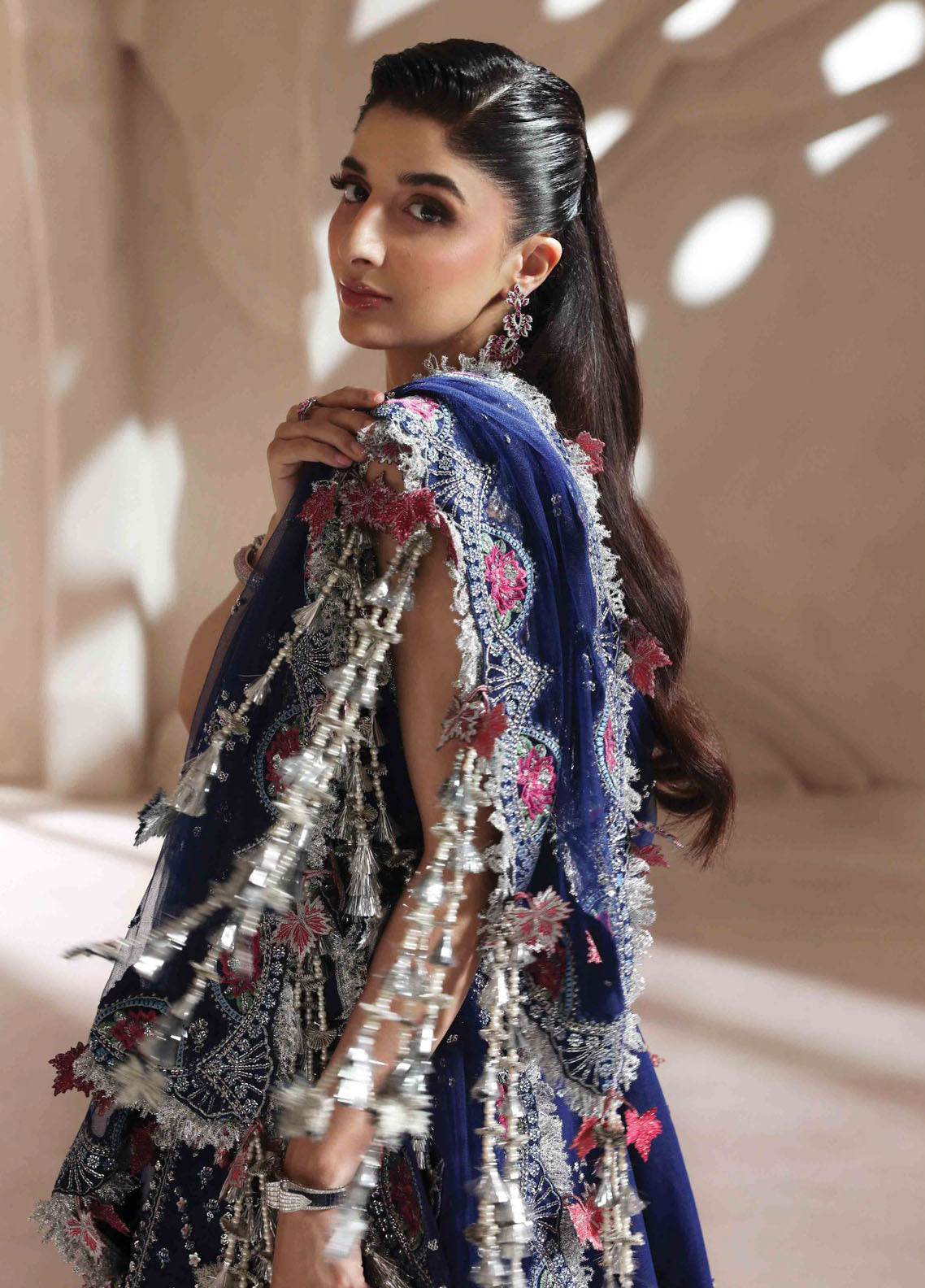 Lilianne by Republic Womenswear Embroidered Net Suits Unstitched 3 Piece RW25LW D-06 Clarisse - Formal Collection