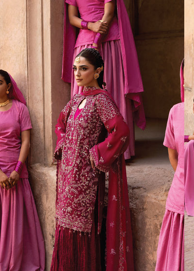 The Empress by Emaan Adeel Embroidered Chiffon Suits Unstitched 3 Piece EA25TE D-07 Kasyra